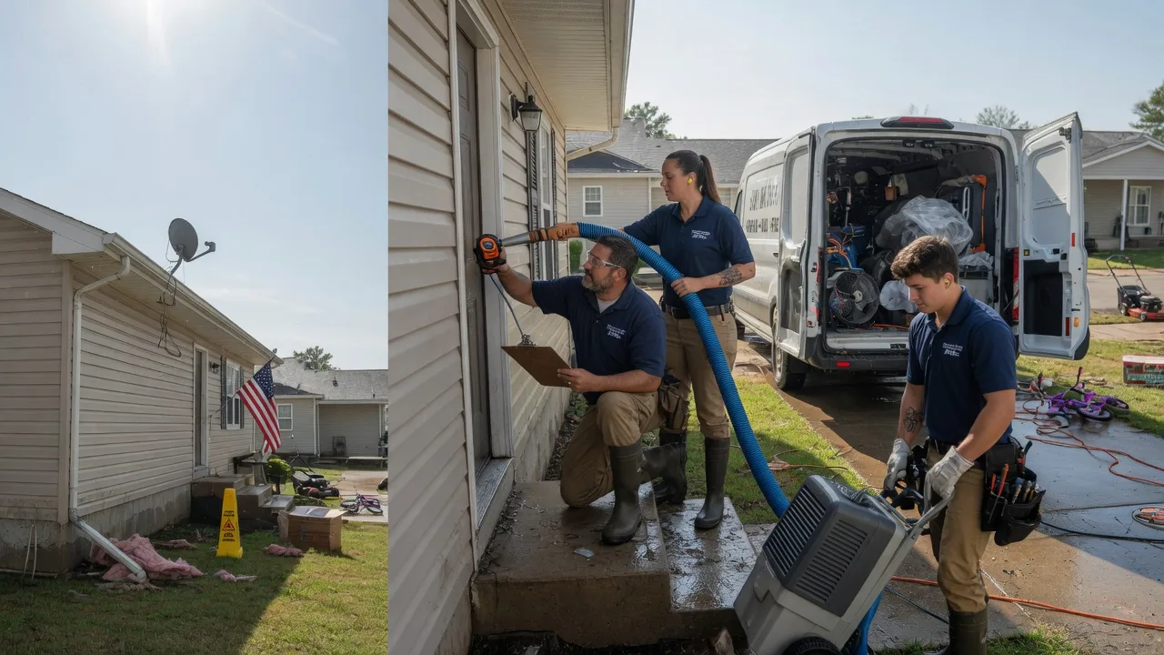 Ceiling Water Damage Restoration in Plattenville, LA near me
